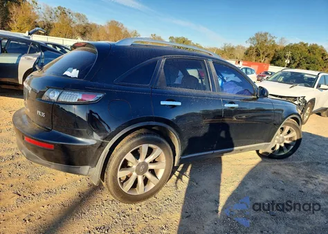 2005 Infiniti Fx35 z USA, uszkodzony, nr VIN JNRAS08UX5X101941